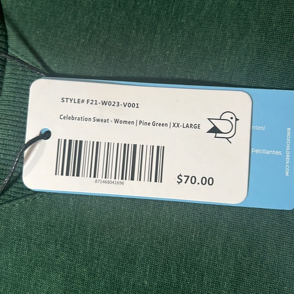 Pine Green CELEBRATION Sweatshirt XXL - Picture 6 of 8